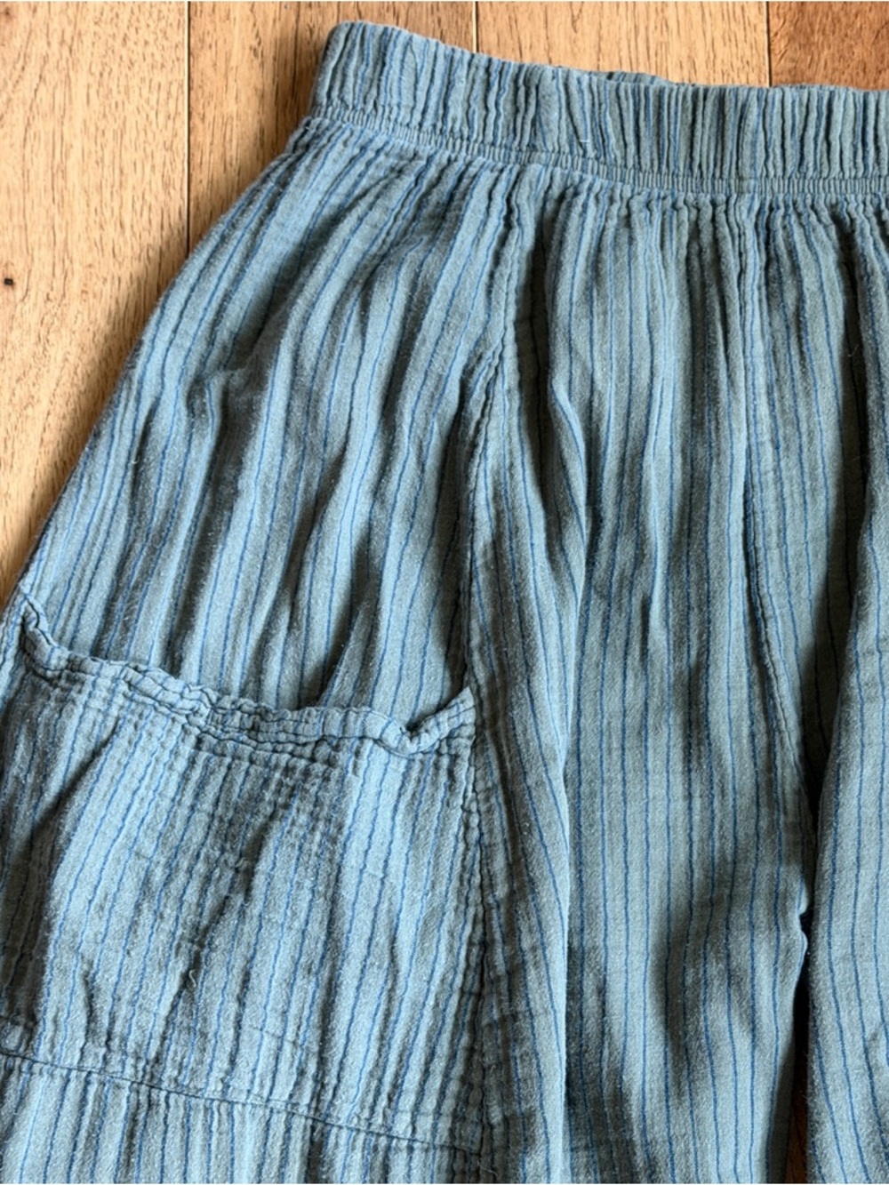 Bluefish Rare Gauze French Striped Pants - Picture 2 of 7
